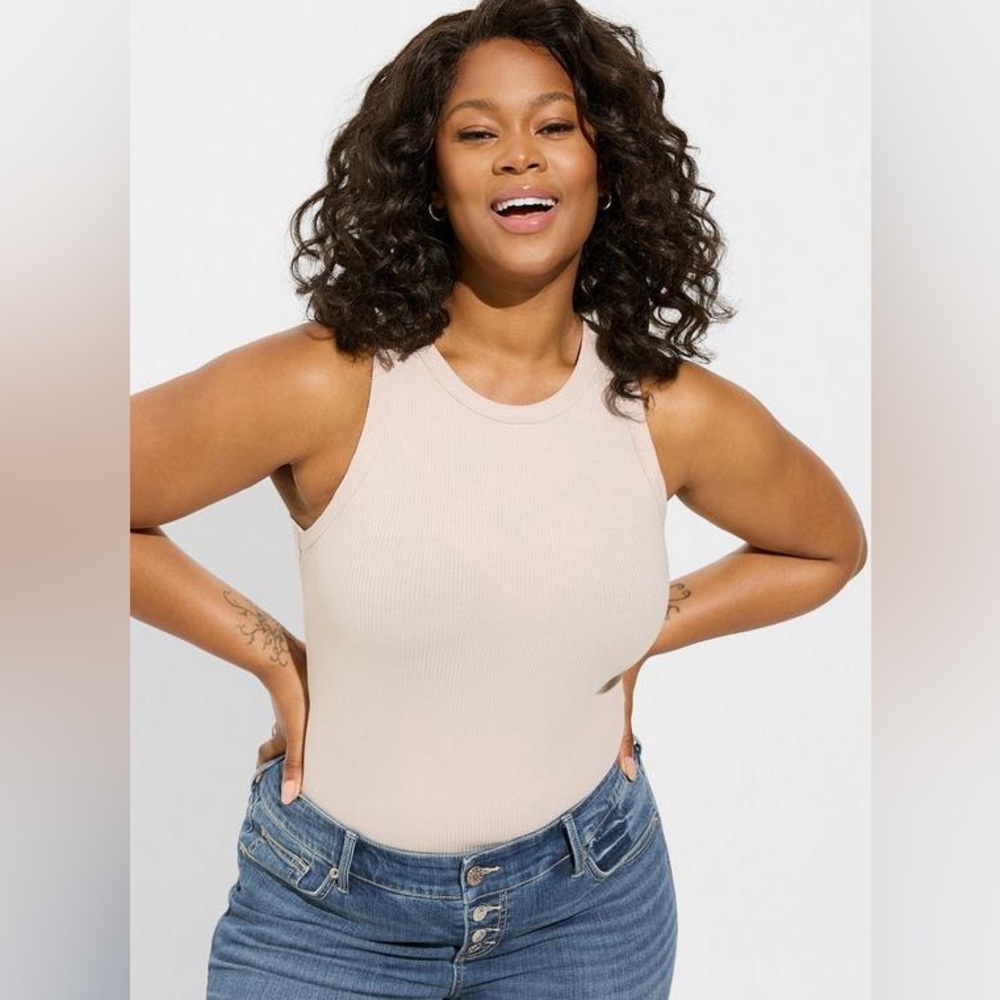 Torrid Super Soft Rib Knit Tank- Plus Size 3